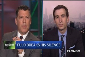 Fuld breaks his silence
