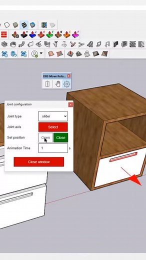 7.2K views · 80 reactions | Hoy te quiero compartir un plugin gratuito para SketchUp llamado "DBS Move rotate open close". Con esta herramienta podrás animar las puertas de tus proyectos, ya sea que estén hechas de madera, melamina, metal u otros materiales. #melamina #sketchup #tips #carpinteria #herramientas #diseñó | Enveta | Facebook