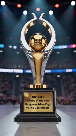 🏆 NBS Pro Wrestling — 2025 End of the Year Awards (Final Winners Announced!) 🏆 First off… THANK YOU to everyone who voted, commented, debated, and got involved. Wrestling is always best when the fans have a voice — and you absolutely showed up for this. 🙌 Here are your official winners for 2025: 🔥 Rivalry of the Year Hangman Adam Page vs The Deathriders 🎪 Show of the Year AEW: ALL IN 🏢 Promotion of the Year AEW 💥 Match of the Year John Cena vs AJ Styles 👑 Women’s Wrestler of the Year Tim