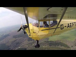 Aeronca C3 - Bodmin to Roche