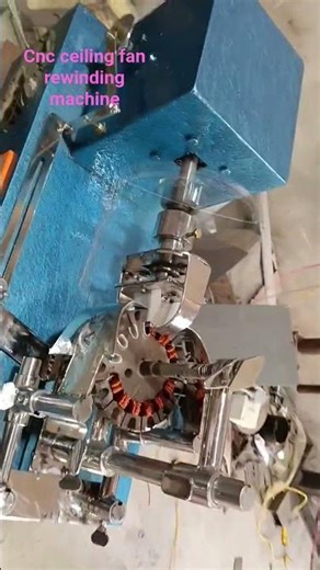 cnc ceiling fan rewinding machine#rewindingmachine #ceilingfan #