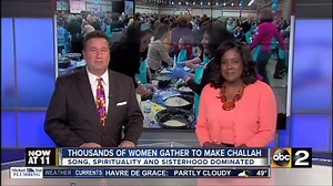 Imagine 4,000 women connected through religion, baking, song, spirituality and sisterhood. That was the theme at the Great Challah Bake hosted by the Baltimore Shabbat Project. Read the full artcile here http://bit.ly/2goRk7M #KeepingItTogether #FlourPower | The Shabbos Project