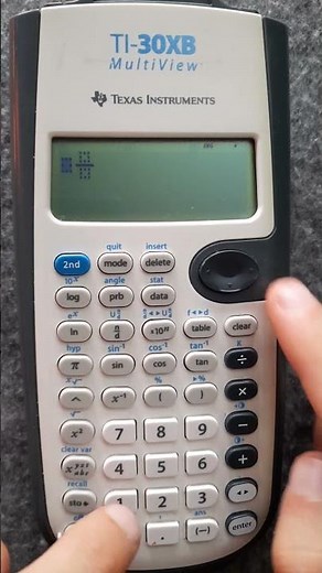 TI-30XB - Gemengde breuk (Short)