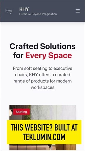 New Website Just Dropped | KHY Business x TekLumin Web Design