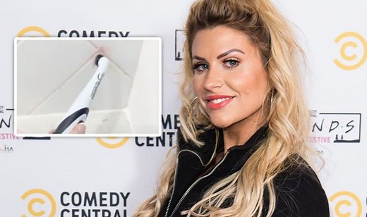 Cleaning: Mrs Hinch shows fans how she cleans her tile grout