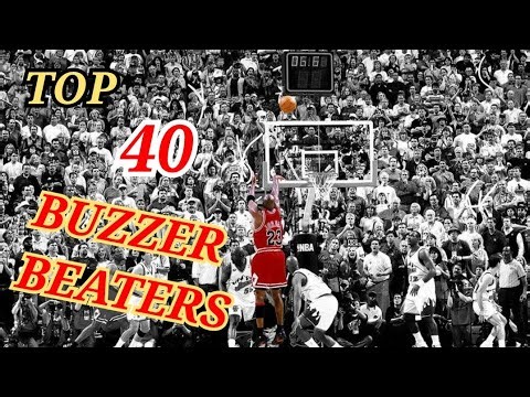 NBA Top 40 Buzzer Beaters of All Time