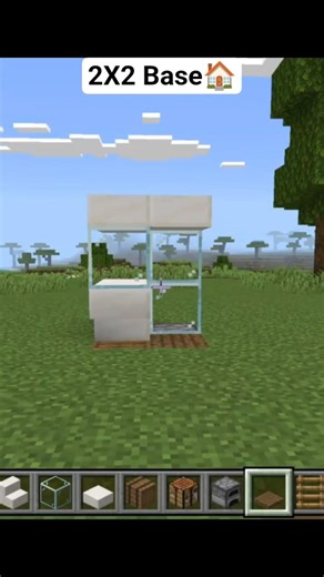 Minecraft Easy 2X2 Beas🏠 #shorts