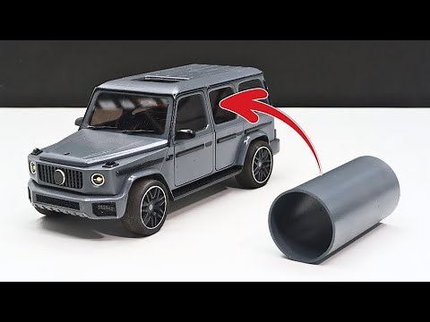 Handmade RC Benz G wagon from PVC | RC G-63 from PVC