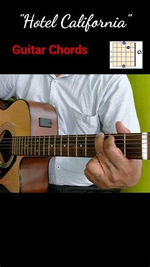 How to Play HOTEL CALIFORNIA Chords | Easy Guitar Lesson for Beginners | Swara Tutorials #guitar