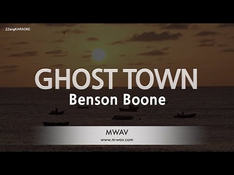 Benson Boone - GHOST TOWN (Melody) (Karaoke Version)