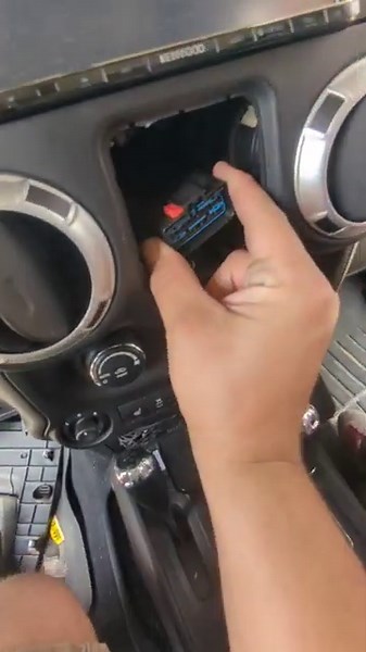 How remove radio in jeep wranglers!