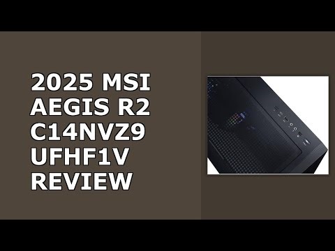 [2025] MSI Aegis R2 C14NVZ9-1442US (Intel Core i9-14900F, 96GB DDR5 RAM, 4TB NVMe SSD, NVIDIA GeF...