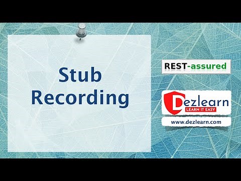 WireMock 6: Recording WireMock Stubs From Live WebService. Mocking REST API Service using WireMock.