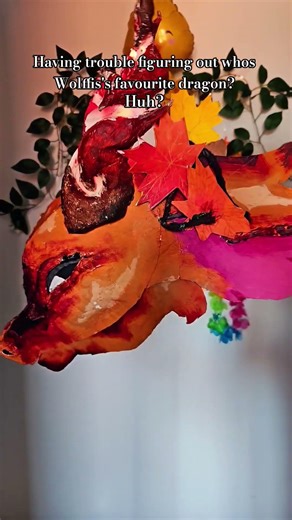 Why can't my background stop falling | #paperdragon #art #shorts #dragon #cool #drawing #fypシ #funny