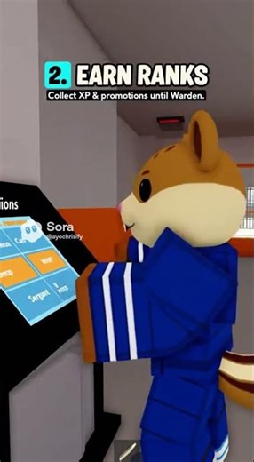 How to Become FACILITY DIRECTOR in Stateview Prison as a SQUIRREL! #shorts