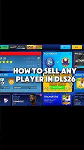 How to sell any Player in DLS 26 !!!!