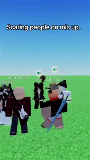 Scaring people on Roblox! #roblox #micuproblox #robloxcontentcreator