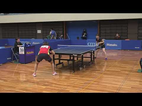 宋恵佳 vs 佐藤瞳 女子シングルス決勝｜第30回日本卓球リーグ選手権・ビッグトーナメント熊本大会