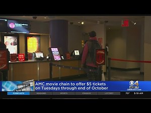 AMC offering $5 movie tickets on Tuesdays