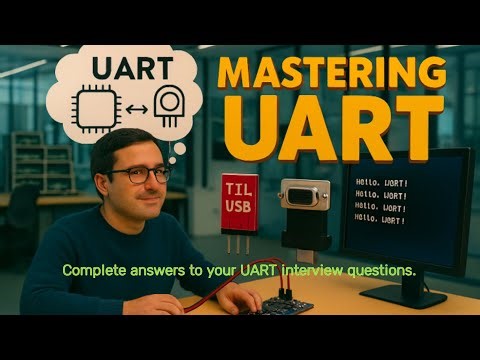 💡 Mastering UART Communication | Microcontrollers | Basics to Advanced | Interview Q&A | Embedded