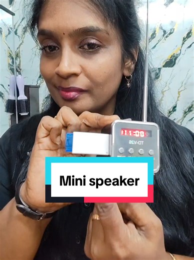 Mini FM Radio Speaker: Compact Sound Solution