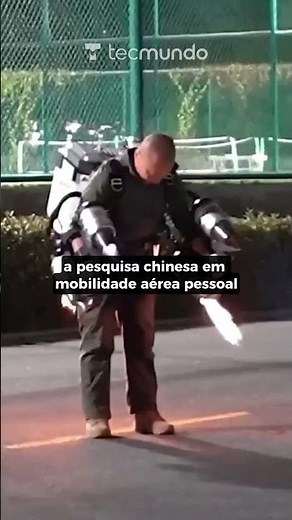 He flew just like Iron Man!