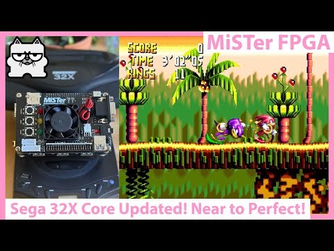 MiSTer FPGA Sega 32X Core is UPDATED! Major Improvements on Sega's Genesis Add on Console!