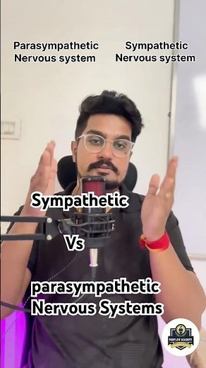 Sympathetic and Parasympathetic Nervous Systems || #education #shots #nervoussystem #medflow
