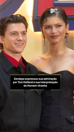 Zendaya exalta Tom Holland no papel de Homem-Aranha | #MTVNews