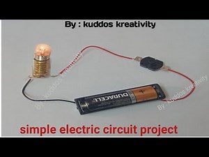 simple electric circuit project|school project|working model project|How to make electic circuiteasy