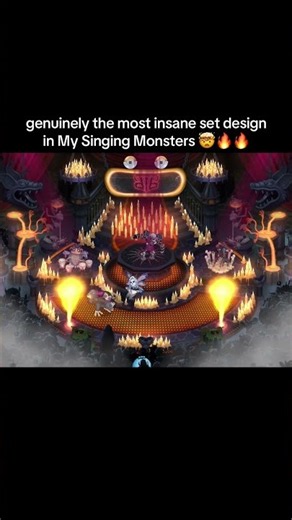 genuinely the most insane set design in My Singing Monsters 🤯🔥🔥