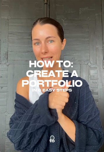 How to create a portfolio in 6 easy steps #portfolio #curation #careeradvice
