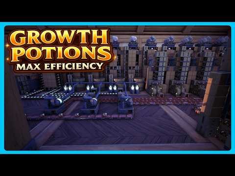 Growth Potions Automated! Perfectly Balanced Factory | Alchemy Factory 25