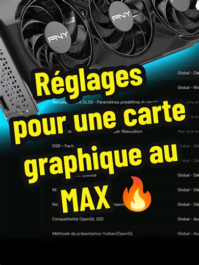 Réglages pour carte graphique optimaux sous Windows 11