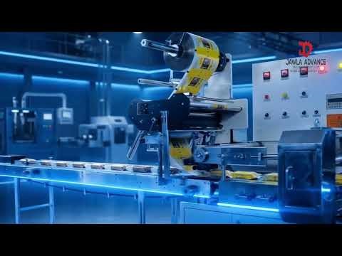 JAT-308 Horizontal Flow Wrap Pillopack Machine | Precision Biscuit Packaging Solutions