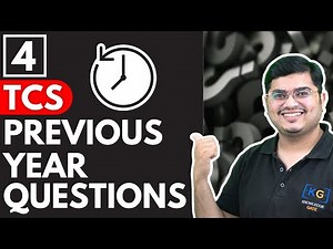 Part 4- TCS NQT & Ninja Most Expected Previous Year Questions