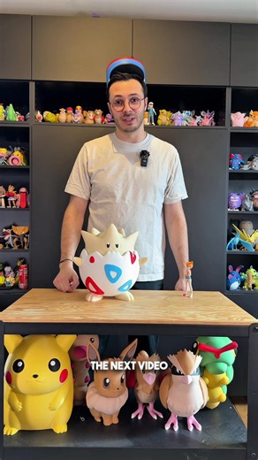 Réponse à @.n0eelie Même si il fait partie de la deuxième generation, Togepi est un peu de la première quand même 😅 j’étais obligé de le faire si je fais Ondine (misty) à taille réelle 😂 Je l’ai imprimé avec la nouvelle bambulab H2C , avec une quantité de purge minuscule 😱 Collaboration commerciale avec @BAMBULAB Official