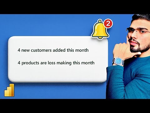 Create Facebook-Style Notifications in Power BI | Advanced Bookmarks, DAX & Navigation