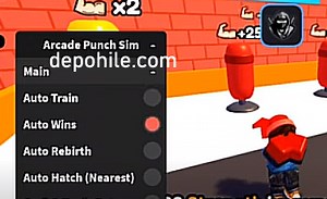 Roblox Arcade Punch Simulator Script Wins, Farm Hilesi 2024