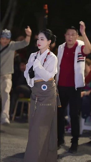 Wengmu,Tibetan dance beauty🌹