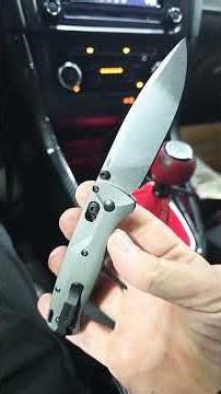 Benchmade Bugout S30v Ti #titaniumknife #bugout #benchmadeknives #modified #edcknife #tacticaledc