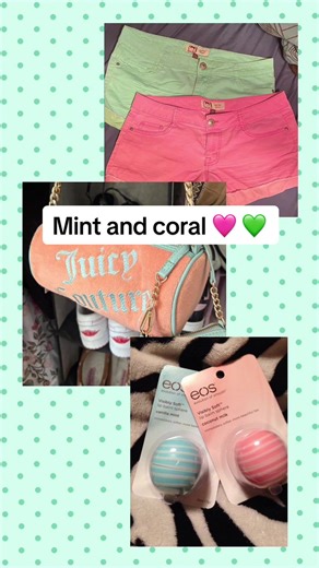 Always with chevron stripes too #2013 #2013fashion #mintandcoral #2010sfashion #2010s