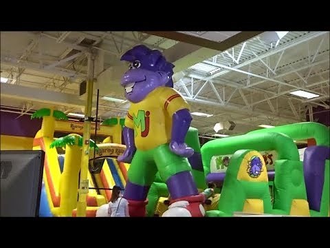 MONKEY JOE'S HUGE INFLATABLE INDOOR PLAYGROUND