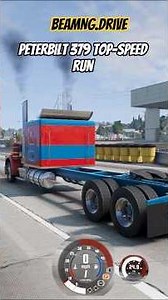 Stretched Peterbilt 379 Top Speed Run | BeamNG.Drive