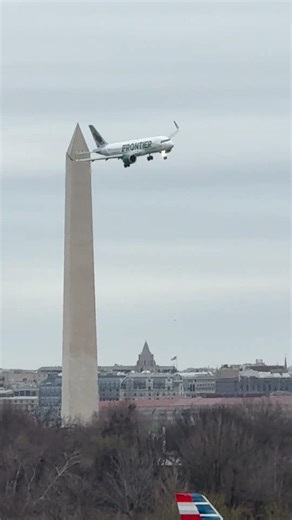 Beautiful Aviation Moment | DCA Landing #dca #PopJet #aviation #planespotting #airport #landing
