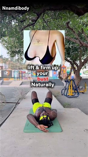 Natural bust lift home exercises | simple but works magic #dailyexercise #natural #helpfulvideo