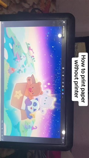 Cómo imprimir papel sin impresora