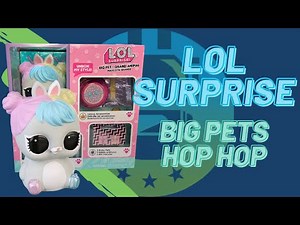 LOL Surprise Big Pets Hop Hop Unboxing Review | The Upside Down Robot