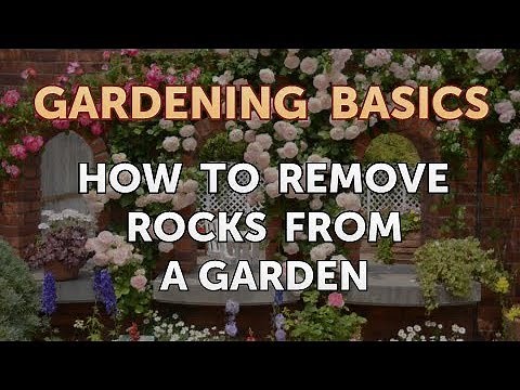 How to Remove Rocks From a Garden