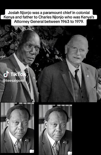 Josiah Njonjo: Historical Figure of Colonial Kenya